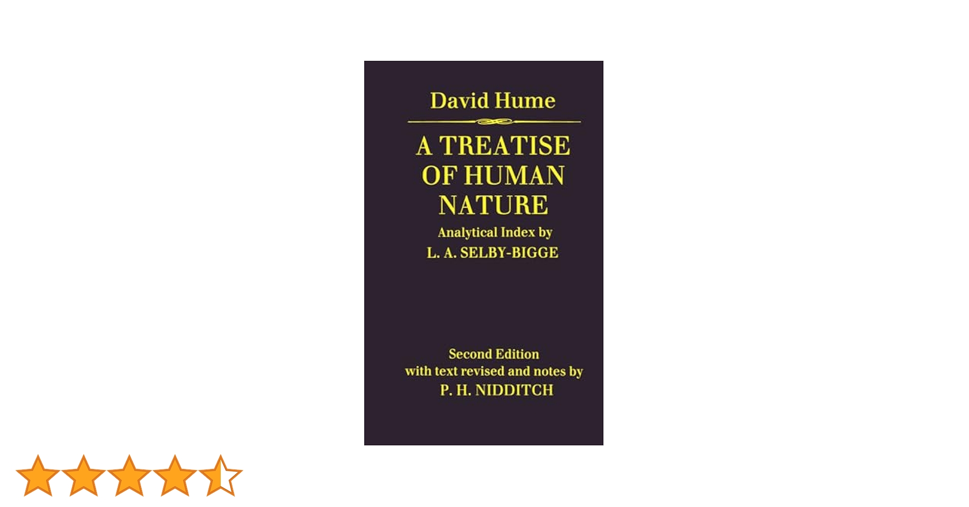 Amazon | A Treatise of Human Nature | Hume, David, Selby